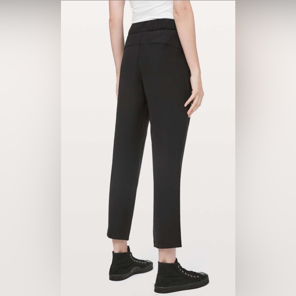 Lululemon Women's Woven Athletic On The Fly Pant *27” Black Size 6‎ - Picture 3 of 9
